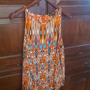 Zac & Rachel Colorful Sleeveless Top